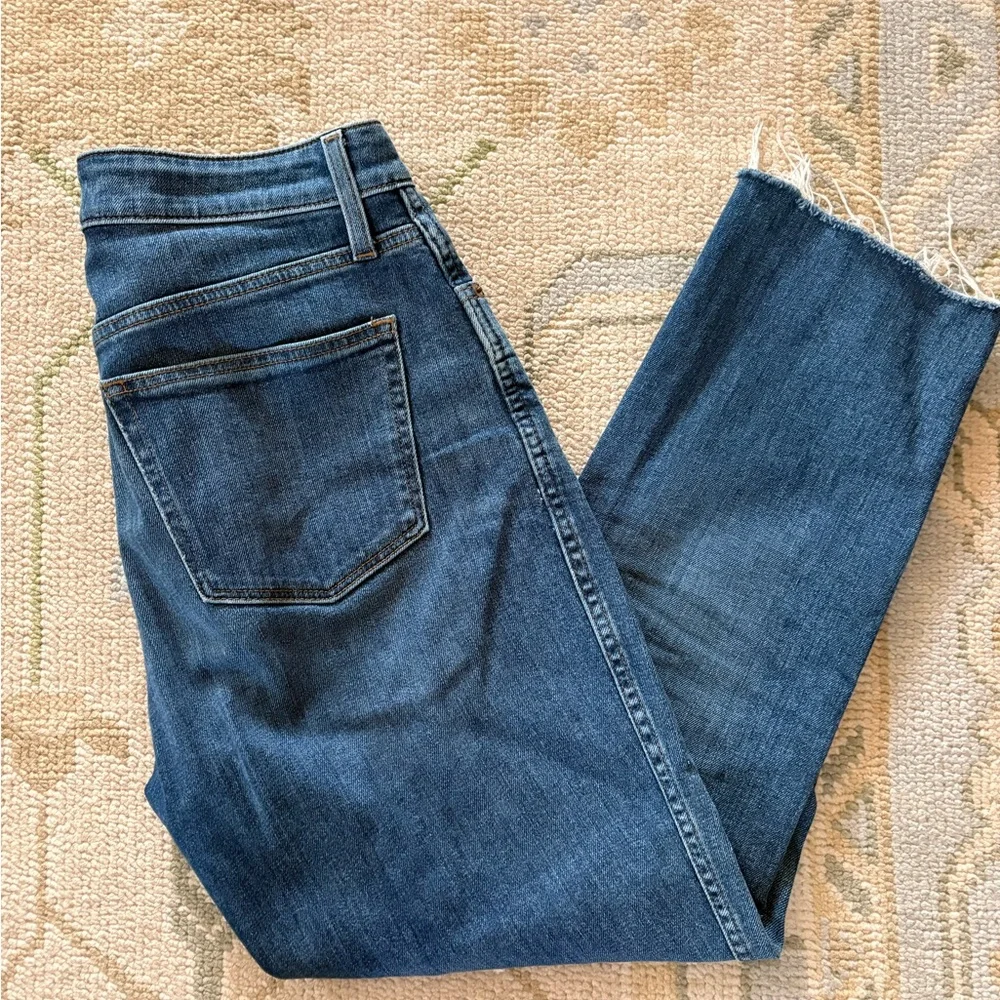 NWOT J Crew Curvy Classic Vintage Blue Denim Jeans - Picture 1 of 2